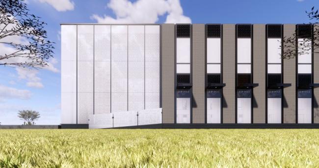 Sketchup商业模型|多层售楼处，商业建筑，现代风格