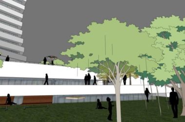 Sketchup综合体模型|多层高层混合商业综合体，现代风格，商业裙房，办公-BIM建筑网