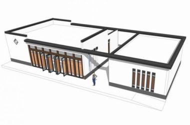 Sketchup小品模型|物业用房，中式风格，管理房，公园小建筑-BIM建筑网