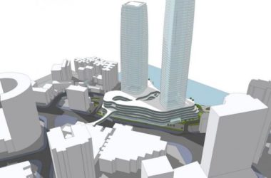 Sketchup综合体模型|高层商业街综合体，现代风格，商业裙房，办公酒店-BIM建筑网