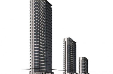 Sketchup住宅模型|高层住宅，现代风格，居住建筑-BIM建筑网