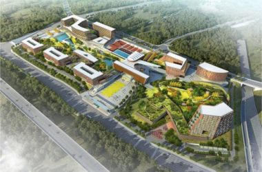 Sketchup文化模型|多层学校，教学楼，教育建筑，校园，现代风格-BIM建筑网