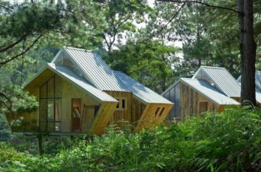 BIM建筑|阔别喧哗，隐于茂林山谷的寄宿行政办公室-BIM建筑网