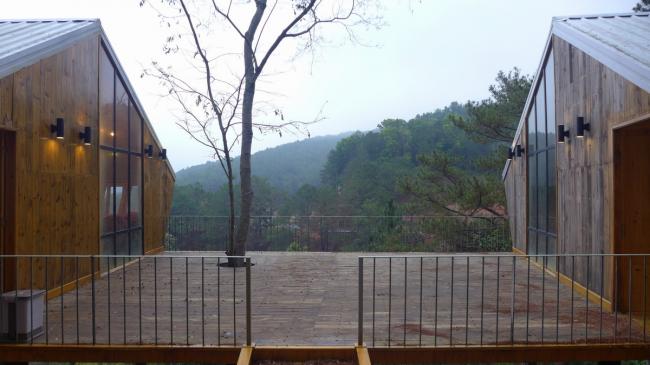 BIM建筑|阔别喧哗，隐于茂林山谷的寄宿行政办公室