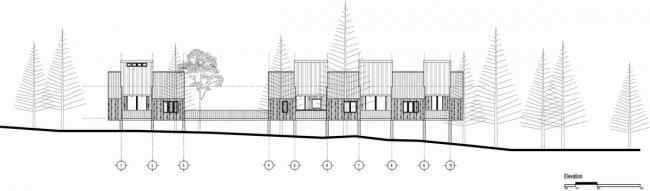 BIM建筑|阔别喧哗，隐于茂林山谷的寄宿行政办公室