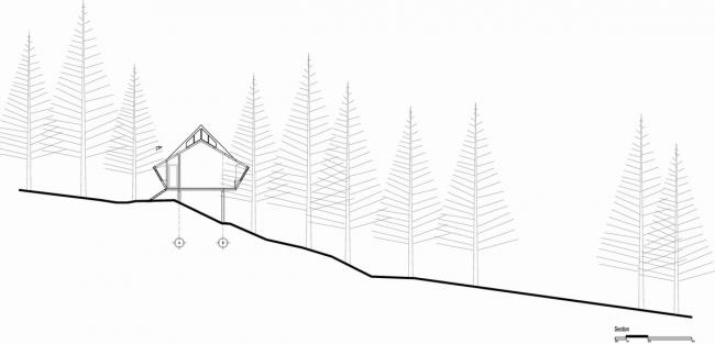 BIM建筑|阔别喧哗，隐于茂林山谷的寄宿行政办公室