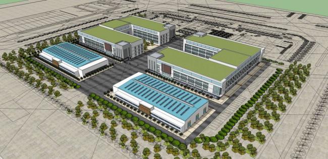 Sketchu工业厂房|多层厂房，工业建筑，现代风格