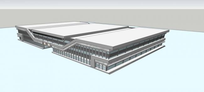 Sketchu工业厂房|多层厂房，工业建筑，现代风格