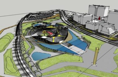 Sketchup文化模型|多层科技馆，文化建筑，现代风格-BIM建筑网