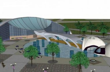 Sketchup文化模型|景观，城市小品，公园，水坝，现代风格，广场会馆，文化建筑-BIM建筑网