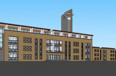 Sketchup学校模型|多层学校，教育建筑，教学楼，现代风格-BIM建筑网