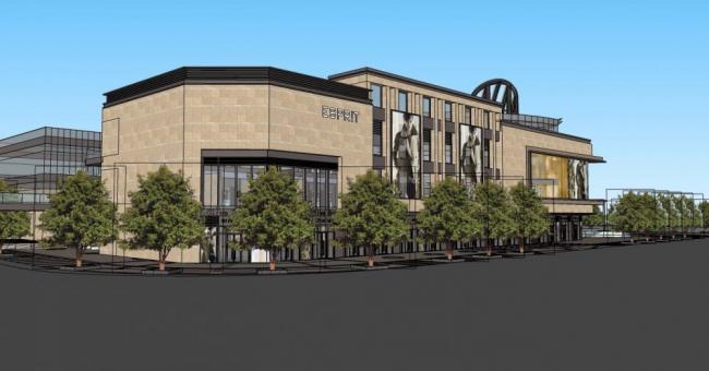 Sketchup商业模型|大型商场，现代风格，多层，商业建筑