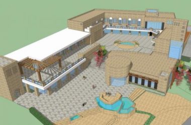 Sketchup酒店模型|原生态假村，多层会所，酒店，客栈-BIM建筑网