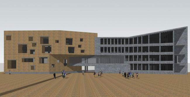 Sketchup商业模型|多层会所，现代风格，商业建筑