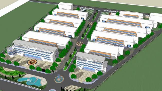 Sketchu工业厂房|多层厂房，厂区，办公楼，工业建筑，现代风格