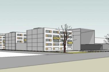 Sketchup学校模型|多层学校，教学楼，现代风格，教育建筑-BIM建筑网