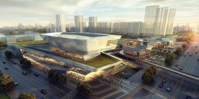 Sketchup商业模型|多层会商业建筑，现代风格