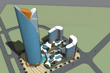 Sketchup综合体模型|超高层商业综合体，现代风格，酒店办公，商场-BIM建筑网