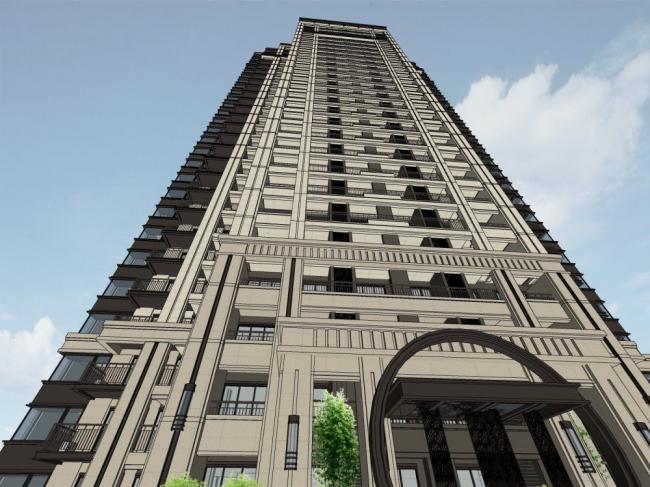 Sketchup住宅模型|高层住宅，现代风格，居住建筑