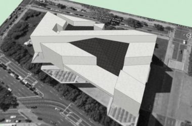 Sketchup学校模型|多层美术馆，现代风格，文化建筑-BIM建筑网