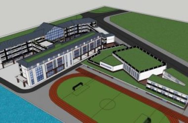Sketchup学校模型|多层学校，小学，教育建筑，新中式风格，教学楼-BIM建筑网