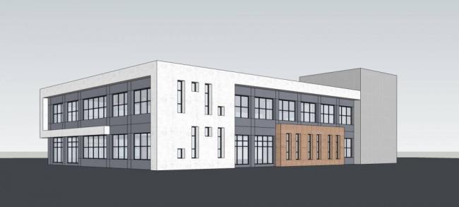 Sketchu工业厂房|多层厂房，工业建筑，现代风格