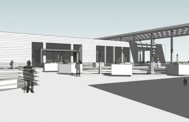 Sketchup文化模型|多层博物馆，现代风格，文化建筑