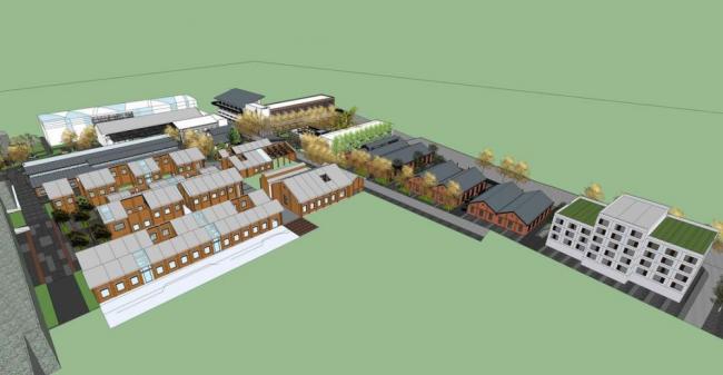 Sketchu工业厂房|厂房，厂区仓房改造，工业建筑