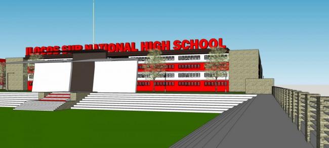 Sketchup学校模型|多层学校，教育建筑，教学楼，现代风格