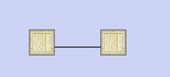 Sketchup素材模型|庭院大门，建筑构件，古典风格