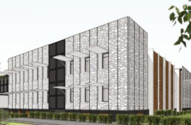 Sketchup学校模型|多层教学楼，校园，学校，教育建筑，现代风格-BIM建筑网