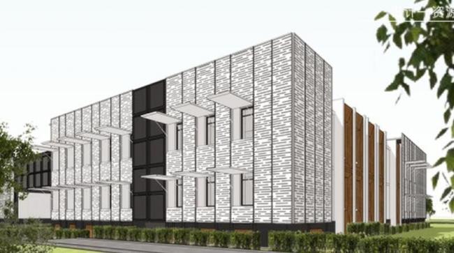 Sketchup学校模型|多层教学楼，校园，学校，教育建筑，现代风格