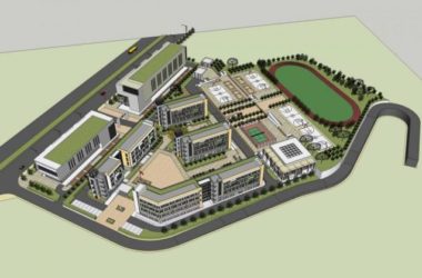 Sketchup学校模型|多层学校，现代风格，中学，教学楼，教育建筑-BIM建筑网