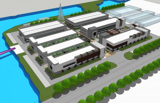 Sketchu工业厂房|多层厂房，工业建筑，现代风格