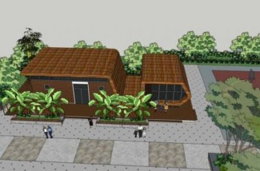 Sketchup小品模型|公共厕所，异形，单层，现代风格-BIM建筑网