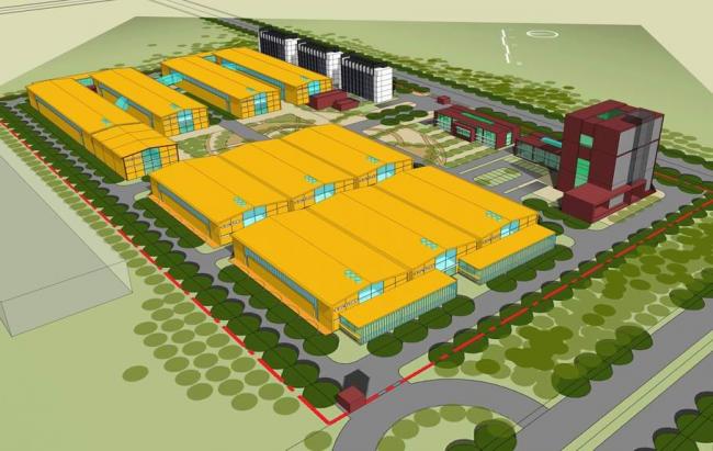 Sketchu工业厂房|多层厂房，办公，工业建筑，现代风格