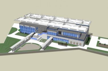 Sketchup文化模型|多层大学图书馆，文化馆，现代风格-BIM建筑网