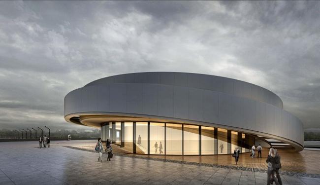 Sketchup文化模型|多层博物馆，现代风格，文化建筑