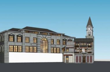 Sketchup商业模型|小商业楼，民国风格，多层商场-BIM建筑网