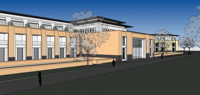 Sketchup商业模型|多层会所，草原风格，商业建筑