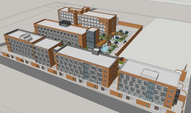 Sketchu工业厂房|厂区改造，公寓宿舍，多层厂房，工业建筑，现代风格