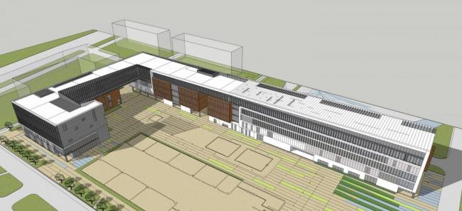 Sketchu工业厂房|多层工厂，工业建筑，厂房，现代风格