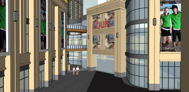 Sketchup住宅模型|高层住宅，商住楼，底层商业，现代风格，简欧，居住建筑