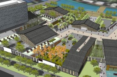 Sketchup综合体模型|多层商业综合体，新中式风格，商业裙房-BIM建筑网