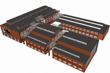 Sketchu工业厂房|红砖厂房改造，旧厂区，古典风格，工业建筑-BIM建筑网