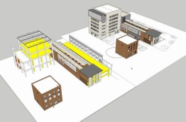 Sketchup文化模型|厂房改造文化馆，多层博物馆，文化建筑，现代风格-BIM建筑网