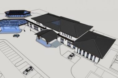 Sketchup酒店模型|多层会所，休闲，度假大堂，中式风格，简约汉代-BIM建筑网