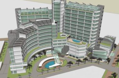 Sketchup医院模型|多层高层混合，菲律宾产科医院，医疗建筑，现代风格-BIM建筑网