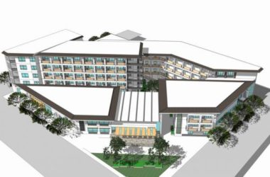 Sketchup医院模型|多层乡镇医院，医疗建筑，新中式风格-BIM建筑网