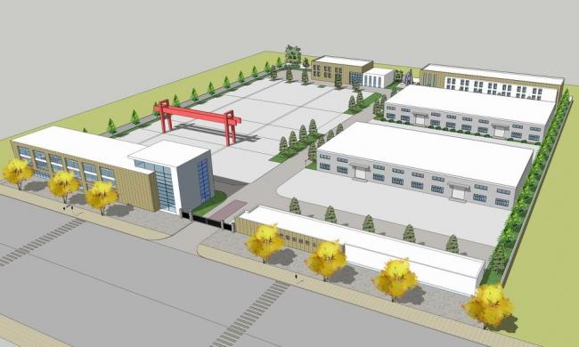 Sketchu工业厂房|多层厂房，厂区，工业建筑，现代风格